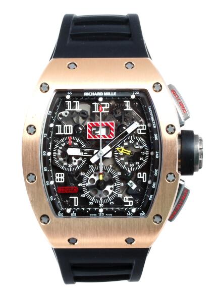 Richard Mille Replica Watch RM-011 Felipe Massa Gold MON